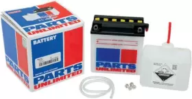 71292 PARTS UNLIMITED Conventional Battery Kit Honda Trail 71292 PARTS UNLIMITED Conventional Battery Kit Honda Trail