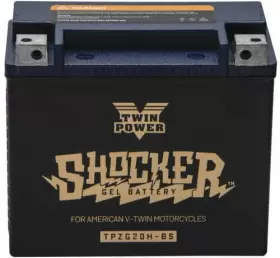 TPZG20H-BS TWIN POWER Shocker Gel Battery