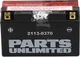 Parts Unlimited AGM Maintenance Free Battery Aprilia Atlantic 500 2003-2004 Parts Unlimited AGM Maintenance Free Battery Aprilia Atlantic 500 2003-2004