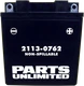 Parts Unlimited AGM Factory Activated Maintenance-Free Battery 2113-0762 Parts Unlimited AGM Factory Activated Maintenance-Free Battery 2113-0762