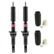 Rear Suspension Struts & Bellows Kit KYB Excel-G For Acura EL Honda Civic 96-00 Rear Suspension Struts & Bellows Kit KYB Excel-G For Acura EL Honda Civic 96-00