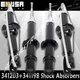 Front + Rear Shock Absorbers for 96-00 Honda Civic CX DX EX LX BLACK 4 PCS Front + Rear Shock Absorbers for 96-00 Honda Civic CX DX EX LX BLACK 4 PCS
