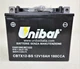 UNIBAT MOTORCYCLE BATTERY AGM APRILIA HONDA KAWASAKI SUZUKI REPLACEMENT YTX12-BS UNIBAT MOTORCYCLE BATTERY AGM APRILIA HONDA KAWASAKI SUZUKI REPLACEMENT YTX12-BS