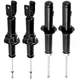4x Front Rear Struts Shocks Absorbers For Honda Civic Acura EL 1996-2000 341203 4x Front Rear Struts Shocks Absorbers For Honda Civic Acura EL 1996-2000 341203