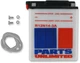 PARTS UNLIMITED Conventional Battery HPSR12N14-3A Long-Lasting Power