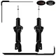 Rear Left & Right Shocks Struts Absorbers Set (2) For 1996-2000 Honda Civic SI Rear Left & Right Shocks Struts Absorbers Set (2) For 1996-2000 Honda Civic SI