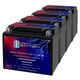 Mighty Max YTX12-BS 12V, 10Ah, Replaces Kawasaki 650 KLE650 Versys 24 - 4 Pack