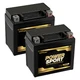 2 Pack - YTZ7S YUAM727ZS Yuasa Factory Activated, Maintenance-Free Batteries