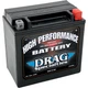 Drag Specialties High Performance 200 CCA Cold Cranking Amps Battery 14L Harley